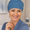 Turban Nadia niebieski