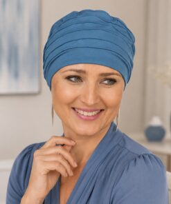 Turban Nadia niebieski