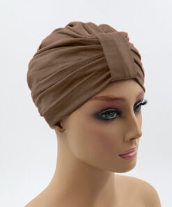 Alternative view of Bambusowy Turban Wiola jasna kawa