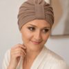 Bambusowy Turban Wiola jasna kawa
