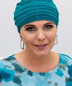 turbany po chemioterapii prosty ale ładny turban czapaka na czas chemii