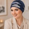 Turban Natalia granatowy - obrazek 2