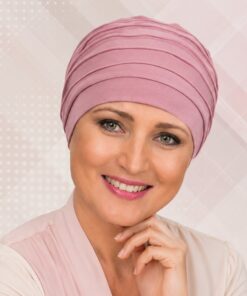 Turban Nadia jasny różowy