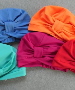 kolorowe bardzo wygodne czepki na basen, czepki kąpielowe