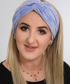 opaska materiałowa na włosy velvet