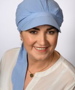 czapka z daszkiem na kajak dobrze się trzyma głowy przy wietrze