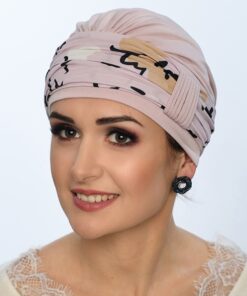 Turban Natalia różowy