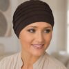 Turban Nadia brązowy