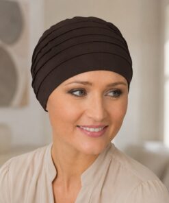 Turban Nadia brązowy
