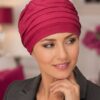 Turban Nadia malinowy