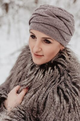 wełniana czapka damska Ola