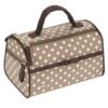 elegancka duża kosmetyczka kuferek podróżna