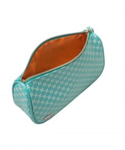 kosmetyczka damska mała mięta i złoty środek