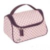 piękny kuferek kosmetyczka różowa