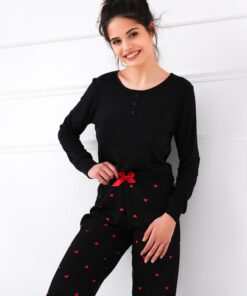 polska piżama damska na walentynkowy prezent dla kobiety eternity