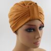 ceglasty pomarańczowy turban wiola