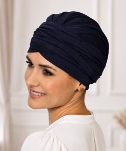 Turban Ela ciemny granat