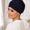 Turban Ela ciemny granat - obrazek 2