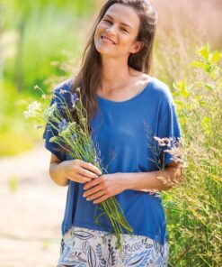 letnia piżama damska krótki rękaw 773