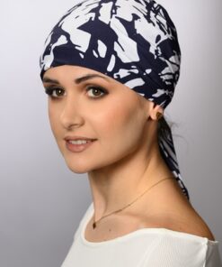 mini chustka na głowę wiązana Maja