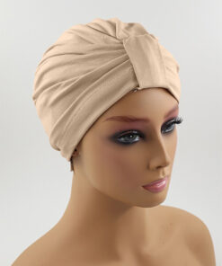 Alternative view of Turban Wiola chłodny beż
