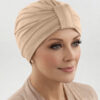 Turban Wiola chłodny beż