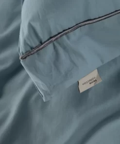 Alternative view of Gładka Pościel Eurofirany Terra Collection błękitna