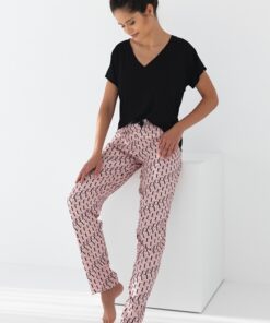 piżama damska z wiskozy ambar elegancka