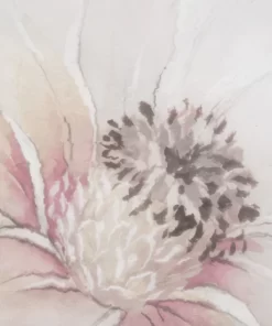 Alternative view of Pastelowa Pościel w kwiaty Eurofirany - biało różowa pościel z makosatyny bawełnianej