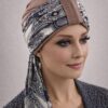 Turban Wiola z szarfą ch-40