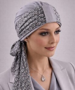 Turban Wiola z szarfą S-52