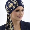 Turban Wiola z szarfą S-103