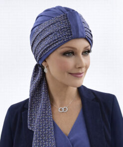 Turban Wiola z szarfą s-69