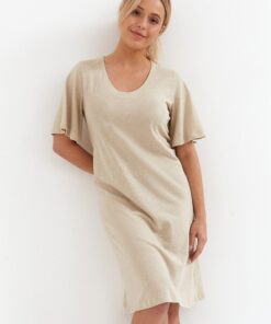 wygodna miękka lniana koszula nocna cana 268