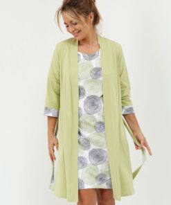 cienki bawełniany szlafrok damski cana 252