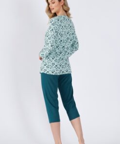 Alternative view of Piżama damska M-max Albena 1481 zielona