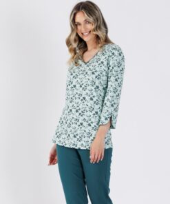 Piżama damska M-max Albena 1481 zielona