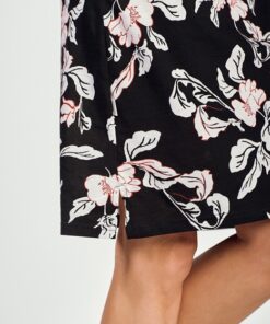 elegancka koszula nocna długi rękaw