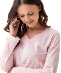 piżama damska długie rękawy polska bawełna