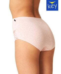Alternative view of Majtki damskie Figi Key pakiet 2 szt. Koronka róż