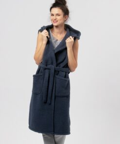 długa kamizelka key granat