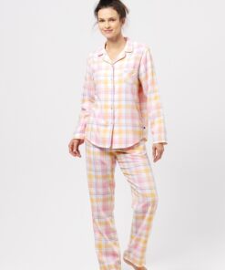 piżama damska bawełna flanela