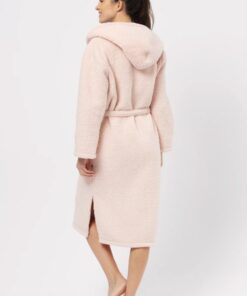 ciepły długi szlafrok damski key