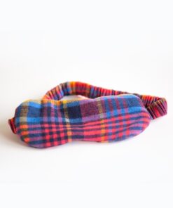 Alternative view of Opaska na oczy do spania KEY LHO 483 buraczkowa