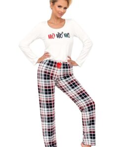 świąteczna piżama damska