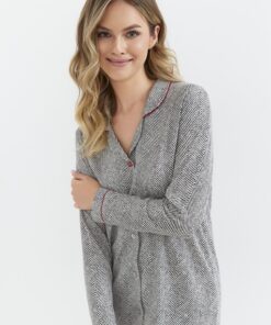 koszula nocna rozpinana