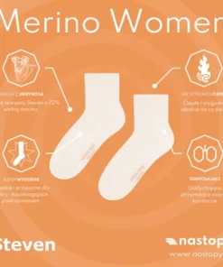 skarpetki z wełny merynosa, ciepłe wełniane skarpety damskie wełniane merino