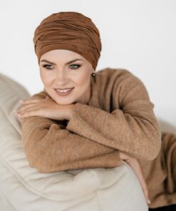 ciepła welurowa czapka