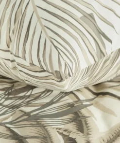 Alternative view of Beżowa pościel w duże liście - Classic Family