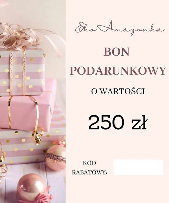Elektroniczny Bon Podarunkowy - 250zł